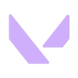 pokrywa^logoled valorant.STL logótipo led valorant