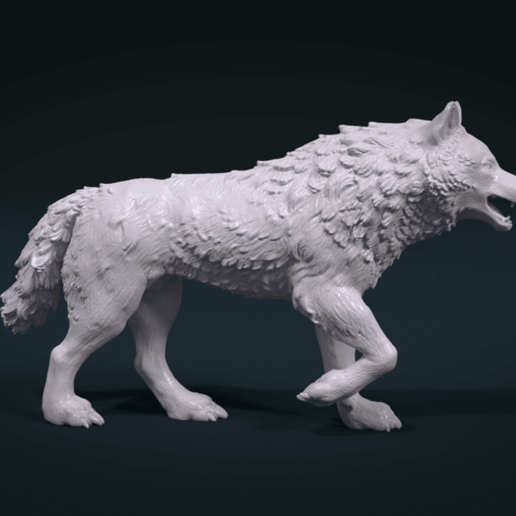 Wolf 3D model