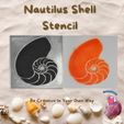 1.jpg Nautilus Shell Stencil