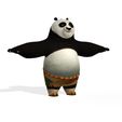 2.jpg PO Kung Fu Panda 3D MODEL PO Kung Fu Panda BEAR PET