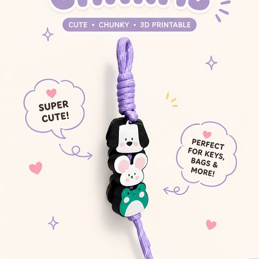 Cute Animal Head Charms