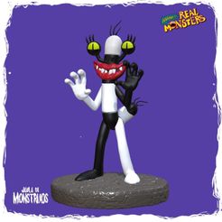 7719539B-84F1-491F-9704-7027D7D2992C.jpg STL file OBLINA FROM "AAAHH!!! REAL MONSTERS!"・3D printable design to download