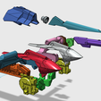 Queenly-Upper-Frame-Assembly-1.png Gundam AoZ - ARZ-124QN TR-6 Queenly [Conversion Kit]