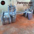 fortress3.jpg SANDBOX Bulding terrain 28mm For Wargame! 22files!