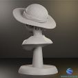 4.jpg Affe D. Luffy Büste ein Stück Strohhut STL 3D-Druck Figur Statue