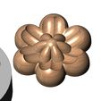 Mold-Florentine-rosette-12.jpg Mold Florentine rosette onlay relief 3D print model