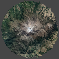 Citlaltepetl-4.png 3D-Datei CITLALTÉPETL - VULKAN MEXIKO・3D-druckbares Modell zum Herunterladen