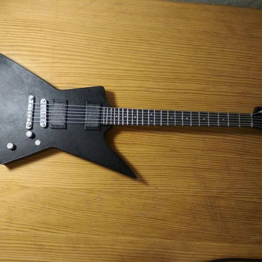 ESP explorer electric guitar model 3D model