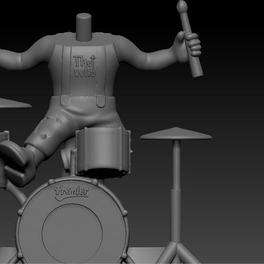 23964A72-4FBC-42D8-A65C-6E2BBCB319B3_1_201_a.jpeg custom blondie clem burke leaping drummer funko pop