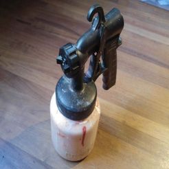 Completo.jpg Файл STL Pistola de pintura / Пистолет для распыления краски (Paint Zoom)・Модель 3D-принтера для скачивания
