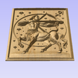 Screenshot-2025-04-17-125518.png Sagittarius 3D Model for CNC – Astrological Archer Relief STL