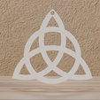 0001.png File : The TRIQUETRA Pendant in STL digital format