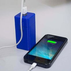 BatteryBoost00.jpg Archivo STL gratuito Batería universal para smartphone・Idea de impresión 3D para descargar