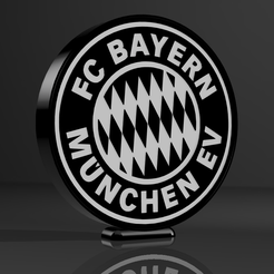 1.png 3D file Lamp fc bayern münchen ev・3D printable design to download