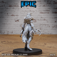 4679-Werewolf-Armored-Female-Medium-2.png Werewolf Armored Female Set ‧ DnD Miniature ‧ Tabletop Miniatures ‧ Gaming Monster ‧ 3D Model ‧ RPG ‧ DnDminis ‧ STL FILE