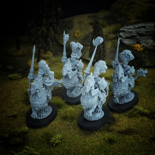 semigrifos-2.jpg Demigryphs (4 models, Multicomponent)