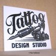 maquinilla-tatuar-tatuador-tinta-color-cartel-taller.jpg Tattoo machine, tattoo, tattoo artist, ink, tattoo shop, tattoo workshop, tattoo, tattoo, drawing, sign, logo, print3d, print3d, printer3d