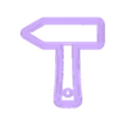 hammer #2 - 2.stl Tools cookie cutters - hammer (style 2)