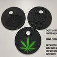pla-group.jpg Marihuana / Cannabis  Drink Coasters