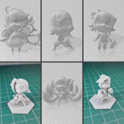 STL file Gwen from DRAMA TOTAL 3D model 🏝️・3D printable model to  download・Cults