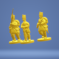 Austrian-officer.png Бесплатный STL файл Austrian army 1848・3D-печатный дизайн для скачивания