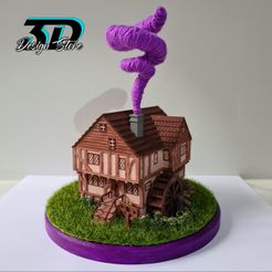 01.jpg Fichier STL Maison Hocus Pocus・Design pour impression 3D à télécharger
