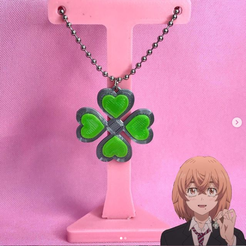 aaaaaa.png STL file Tachibana Hinata tokyo revengers necklace・Design to download and 3D print, YukoShop