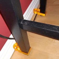 8fbcf33b76201aca90be30c7851abaec_display_large.jpg Free STL file Chair Leg Wall Bumper for Roomba (TPU)・3D printer model to download