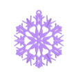 Snowflake_Snowfall_V12_-_1mm.stl Antique Snowflake Ornament - Snowfall 12