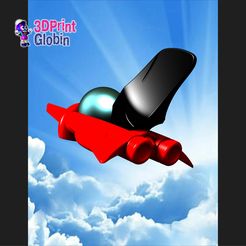 🧠 GREAT MAZINGER BRAIN CONDOR SHIP・ STL File for 3D