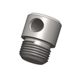 CAD.png Hawaiian Sling Threaded Replacement Band Anchor Tip