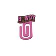 c5af0c20-1afd-4e51-995a-9c0db3362283.jpg Howdy Clipmark Bookmark 3MF Ficheiro incluído