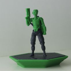 Captious Trooper1.jpg Free STL file KORDRAN CONFLICT - DEMO MINIATURE-2・3D printable object to download, Plastic_Alchemy