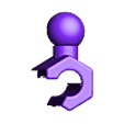 Custom_ModiBot_Based_on_Unknown_Figure_hand_left.stl ModiBot custom based on unknown figure