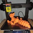 Niedlicher Flexi Print-in-Place Fuchs