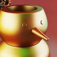 render_CPZ.png Minimal snowman vase