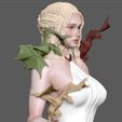 | FIGURE MASTER oes 3D file DANERYS TARGARYEN WITH DRAGONS GAME OF THRONES 3D PRINT・3D printer model to download, figuremasteracademy