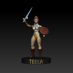 teela-cu-1.png OBJ file Teela・3D printer model to download