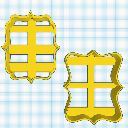 Vintage Frames Cutters 3D model