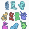 todos.png Cinderella cookie cutter pack