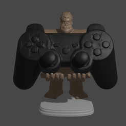 ps4 1.png Free STL file Ralph the wrecker carries PS4・3D print object to download