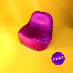 Sofa0.jpg STL file DOLL SOFA ,BARBIE SOFA ,RAINBOW HIGH DOLL SOFA,OMG DOLL SOFA, DOLL FURNITURE. DOLL HOUSE・3D printer model to download