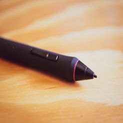 P1070324.jpg Free 3D file Wacom pen identification colour ring KP501E・3D printable model to download