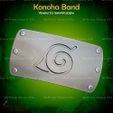 2.jpg Konoha Band from Naruto Shippuden - Fan Art for cosplay 3D print model