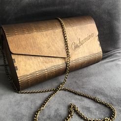 IMG_6735.jpg 3D file Laser Cut - Women's bag made of wood・3D printer model to download