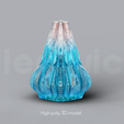 C_6_Renders_0.png Niedwica Vase C_6 | 3D printing vase | 3D model | STL files | Home decor | 3D vases | Modern vases | Floor vase | 3D printing | vase mode | STL