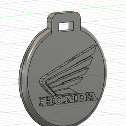 Honda-bike-1.png Pendentif porte clé Honda moto/ Honda moto Key ring ornement