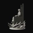 ZBrush Document2.jpg Sosuke Aizen - Bleach 3d print statue figurine