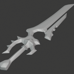 SWORD.PNG Archivo STL gratis Espada de Varian Wrynn・Diseño de impresión 3D para descargar