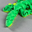 blob-lab-gecko8.jpg Blob Gecko - Magnetic Flexi Fidget Art Toy with Rock